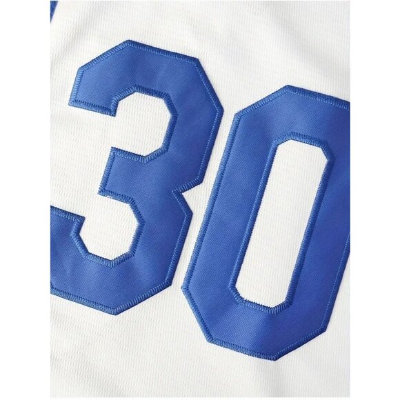 White and Blue Men's Jersey - Picture 5 of 9